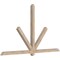 Ekena Millwork Kennewick Smooth Timber Gable Bracket, Douglas Fir, 96"W x 56"H x 3 1/2"D x 3 1/2"F, 14/12 Pitch GBW096X56X0404KEN00SDF - alternate 2